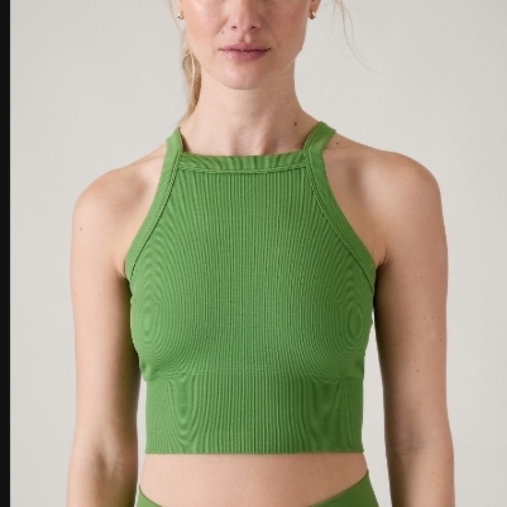 Athleta Aurora Seemless High Neck Tank